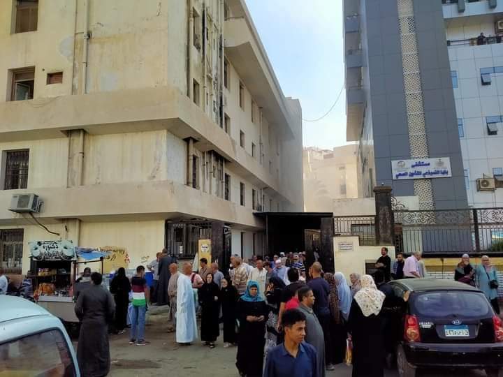 السيطرة علي حريق في مستشفي التأمين الصحى ببنها (صور)