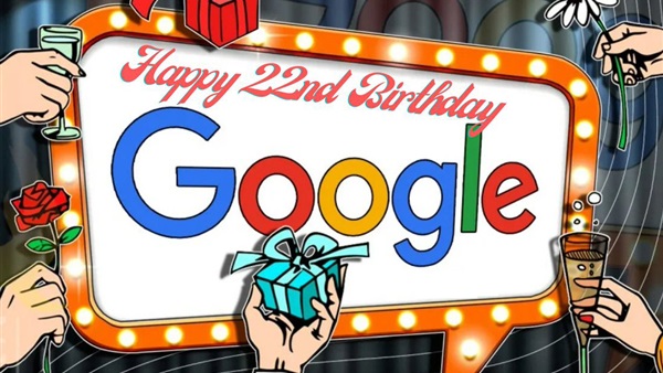 عيد ميلاد جوجل