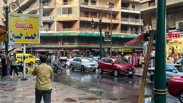 أمطار فى الإسكندرية