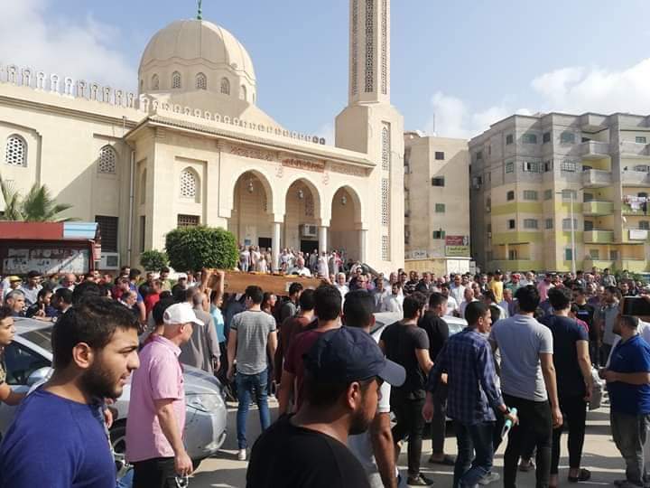 صورة من الجنازة