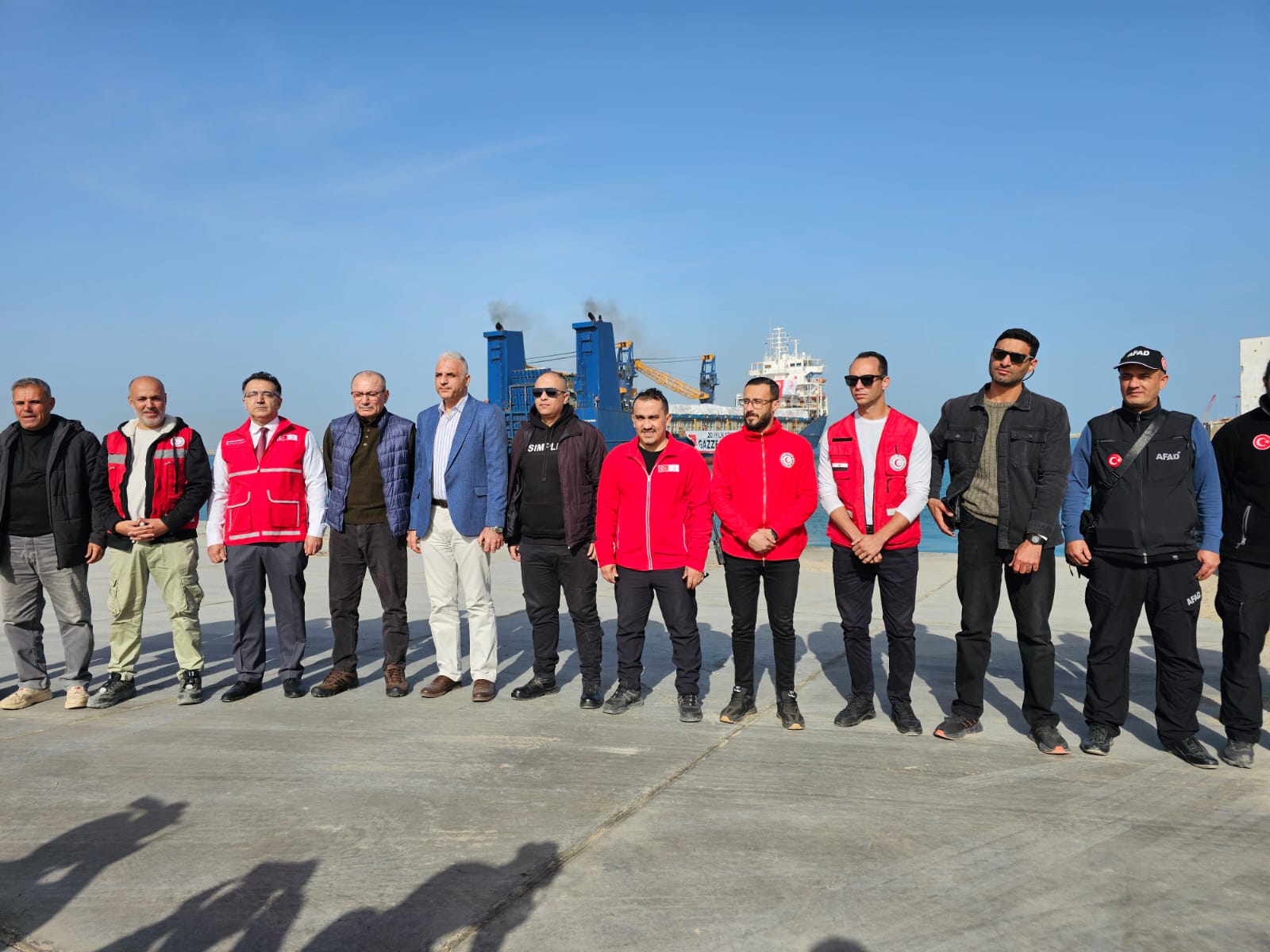 وصول سفينة الخير