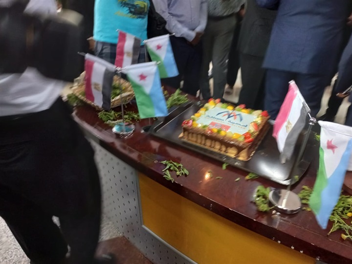 «المصرية العالمية» للطيران تُسير أولى الرحلات الجوية المباشرة بين القاهرة وجيبوتي