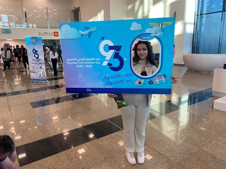 مطار سفنكس الدولي يحتفل بعيد الطيران المدني المصري 