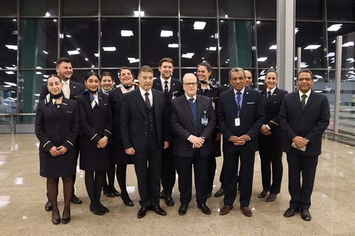 مطار سفنكس الدولي يستقبل أولى رحلات كوندور الألمانية