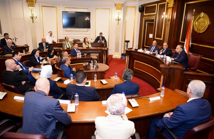 وزير الخارجية لـ «أعضاء الشيوخ»: مصر ترفض انتهاك سيادة الدول (صور)