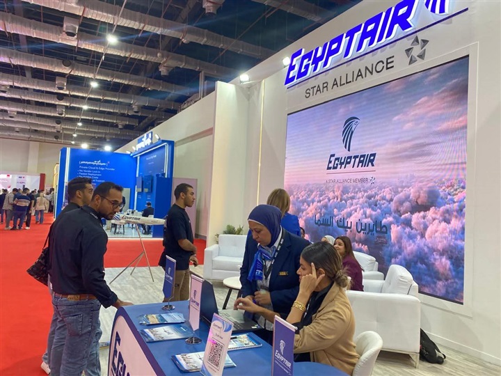 مصر للطيران تتألق كناقل رسمي لفعاليات Cairo ICT 2025 في نسخته الـ29