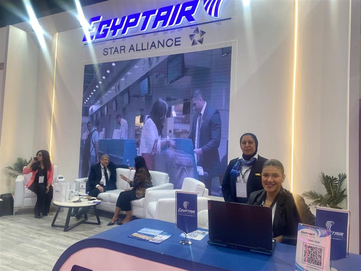 مصر للطيران تشارك كناقل رسمي في النسخة 29 من معرض Cairo ICT 2025