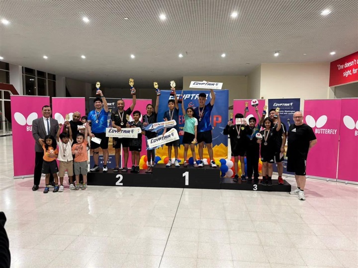 مصر للطيران تضيء أجواء أبوظبي برعاية مميزة لبطولة Super Cup TTC لتنس الطاولة