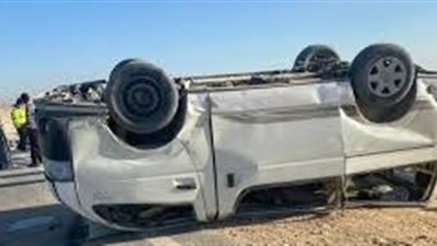 إصابة 14 شخصا فى انقلاب سيارة ميكروباص بالطريق الساحلى فى الإسكندرية 