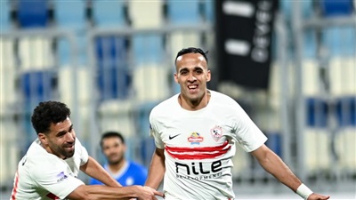 ناصر منسي يفوز بجائزة رجل مباراة الزمالك وسموحة 