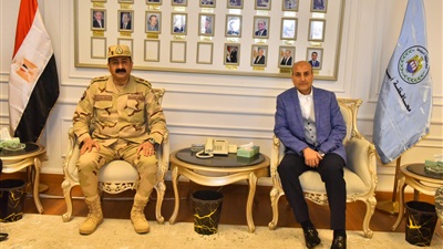 محافظ أسيوط يستقبل المستشار العسكري الجديد ويؤكد تعزيز التنسيق لخدمة خطط التنمية 