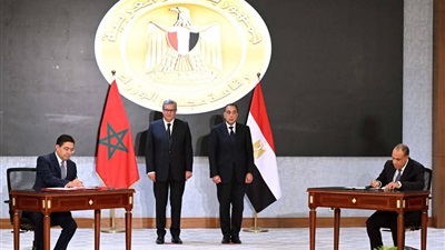 رئيسا حكومة مصر والمغرب يشهدان توقيع عددٍ من الوثائق لدعم وتعزيز العلاقات الثنائية بين البلدين 