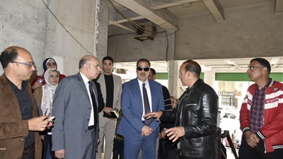 محافظ بورسعيد يتفقد ميدانيًا مبنى التأمينات الاجتماعية بحي الشرق  