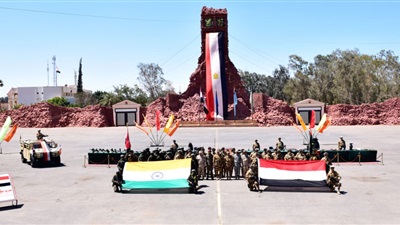 انطلاق فعاليات التدريب المصرى الهندى المشترك «إعصار-4» 