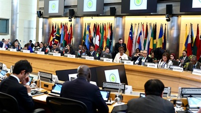 وزير الخارجية يشارك في اجتماع المجموعة الاستشارية الإفريقية مع رئيس البنك الدولي 