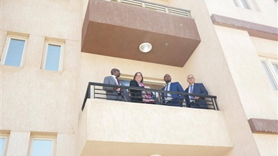 مي عبد الحميد تلتقي وزير الدولة للبنية التحتية في رواندا وتستعرض الموقف التنفيذي للمبادرة 