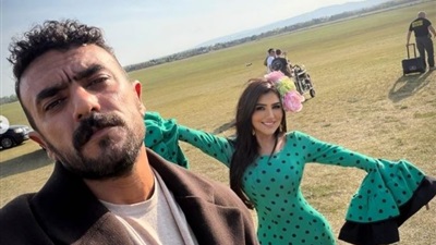 أحمد العوضي يشوق الجمهور لفيلم «شمشون ودليلة» 