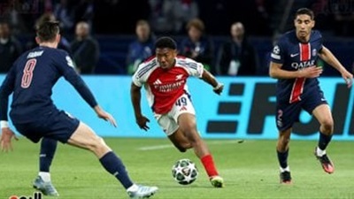 موعد نهائي دوري أبطال أوروبا بين باريس وآرسنال 