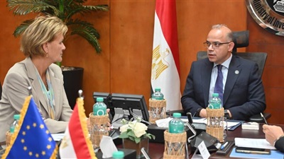 وزير الاستثمار يناقش مع سفيرة الاتحاد الأوروبي آفاق تطوير الشراكة الاقتصادية التجارية 