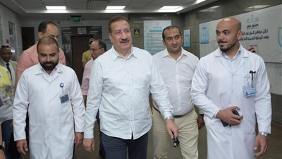 محافظ بورسعيد يتفقد 