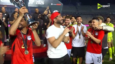 تامر حسني يحتفل بفوز منتخب مصر في ودية روسيا 