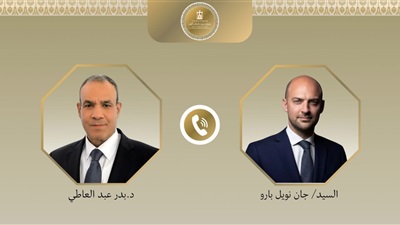 وزير الخارجية يبحث مع نظيره الفرنسي العلاقات الثنائية وتطورات الأوضاع الإقليمية 
