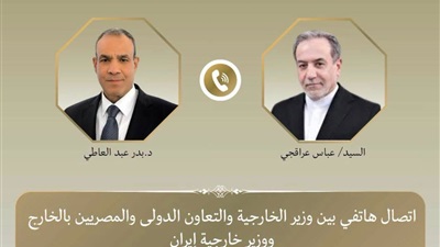 وزيرا الخارجية المصرى والايرانى يبحثان التطورات الاقليمية  