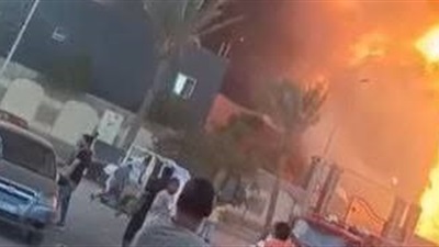 انهيار عقار منشأة ناصر بعد حريقه..ومحافظ القاهرة يوجه بتسكين 7 أسر 