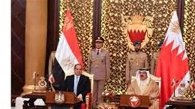 الرئيس السيسى يزورالبحرين للتأكيد على تضامن مصر الكامل مع المملكة 