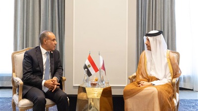 وزير الخارجية يلتقي نظيره القطري على هامش الاجتماع الوزاري حول القدس في عمّان 
