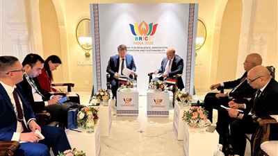 وزير الاستثمار يبحث مع نائب وزير التنمية الاقتصادية الروسي تعزيز التجارة   