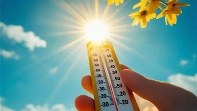  درجات الحرارة العظمى والمحسوسة على أنحاء الجمهورية 
