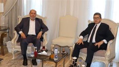 رئيس جهاز المخابرات العامة المصرية يستقبل وفدا من حركة حماس برئاسة خليل الحية 