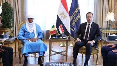 وزير الاتصالات يبحث مع نظيره المالي تعزيز التعاون بين البلدين في مجالات التحول الرقمي 
