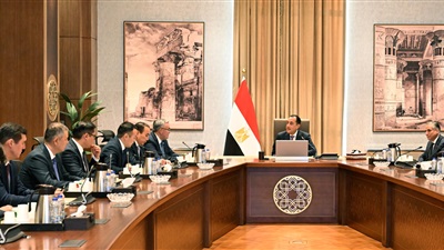 رئيس الوزراء يستقبل وزير خارجية كازاخستان 