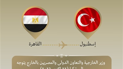 وزير الخارجية يتوجه إلى إسطنبول للمشاركة في اجتماع الآلية الرباعية والـ (E3) 