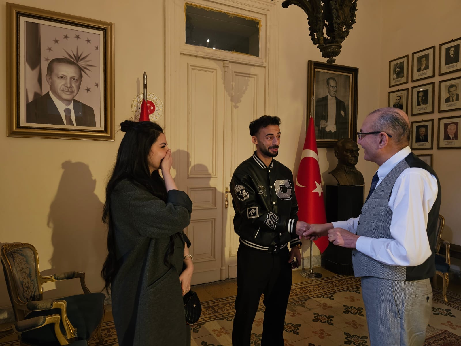 ​السفير شن يستقبل